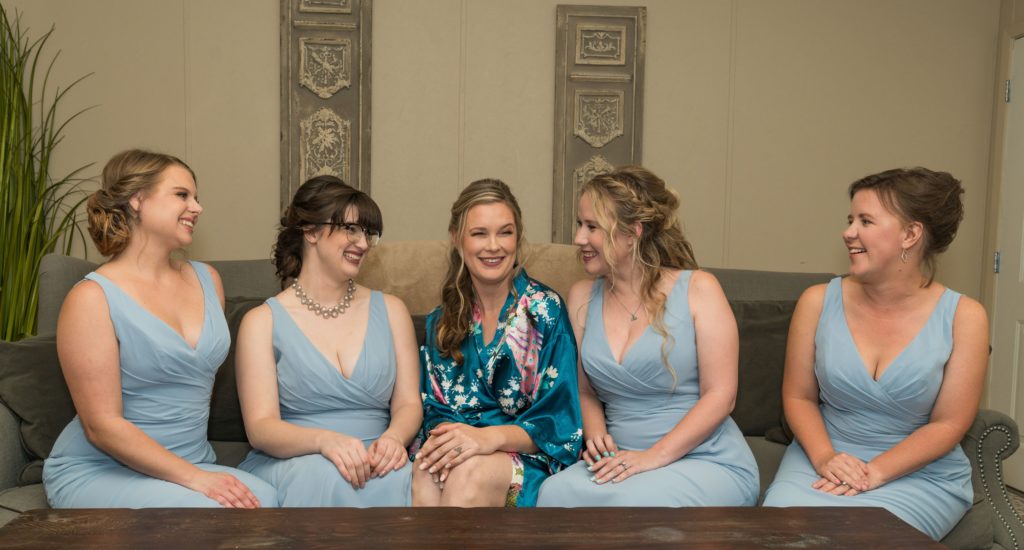 Katlin Smith's Love Story bridesmaids