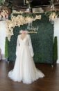 Plus Size Wedding Dress, Classic A-Line Elegant Wedding Dress With/Without Sleeves