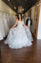 Plus Size strapless Corset Bridal Lace Wedding Dress